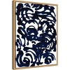 Amanti Art Indigo Swirls II by Jodi Fuchs Canvas Wall Art Print Framed 18 x 24-in. - 3 of 4