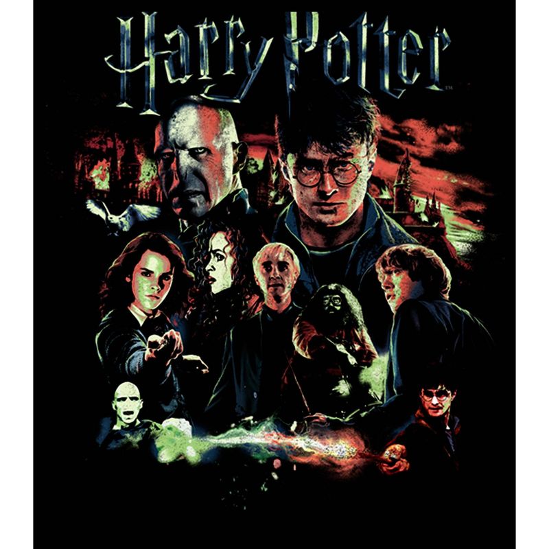 Men's Harry Potter Character Group Shot T-Shirt, 2 of 6