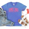The Juniper Shop SmileyWorld Arched Varsity Youth Short Sleeve Tee - 2 of 4