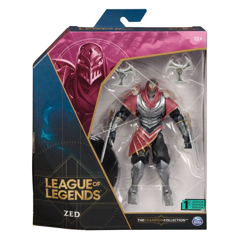 League of Legends 6in Zed Collectible Figure, 3 of 11