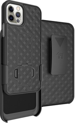 Nakedcellphone Case And Belt Clip Holster For Iphone 6 - Black