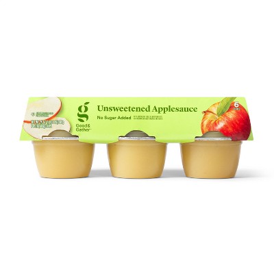 Unsweetened Applesauce Cups - 6ct - Good & Gather™