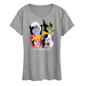 Women's - Disney Villains - Evil Queens Short Sleeve Graphic T-Shirt - 1 of 4
