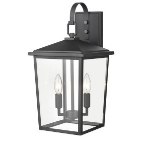 Millennium Lighting Fetterton 2 - Light Wall Light in  Powder Coat Black - 1 of 2