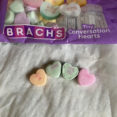  Brach's Tiny Conversation Hearts, Wintergreen, Banana, Orange,  Lemon, Cherry, Grape, 14 Ounce : Grocery & Gourmet Food