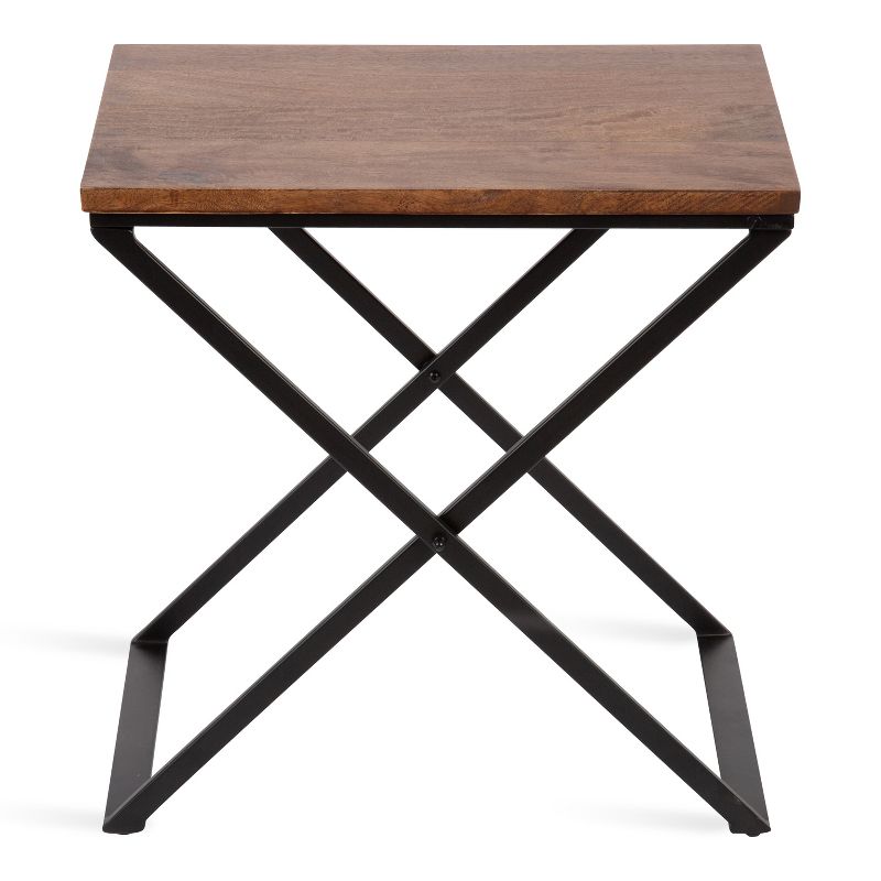 Kate and Laurel Laraway Folding Side Table, 4 of 11