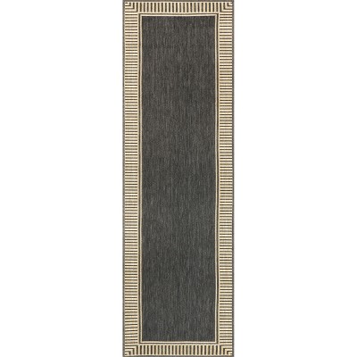 Nuloom Asha Simple Border Indoor/Outdoor Area Rug