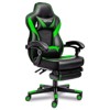 ELECWISH Racing Style High Back Computer Chair with Footrest Headrest and Lumbar Support - 3 of 4