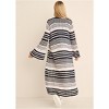 VENUS Womens Stripe Duster - 2 of 4