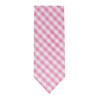Jacob Alexander Boys’ Gingham Check Necktie – Prep Length - 4 of 4