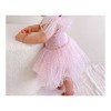 Girl Poppy Dotted Swiss Romper Dress - A Little Lacey - 3 of 3