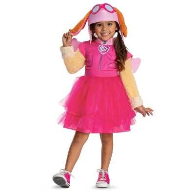 Nickelodeon Girls' PAW Patrol Skye Deluxe Tutu Costume Jumpsuit