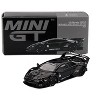 Lamborghini Murcielago GT EVO LB-Silhouette Works Black Limited Edition 1/64 Diecast Model Car by Mini GT - 4 of 4