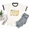 Simply Sage Market Little Honey On The Way Ringer Tee - 3 of 4