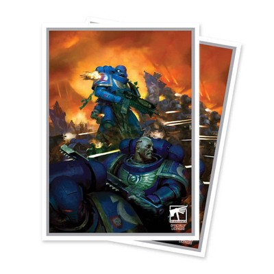 Ultra Pro Warhammer 40K Universal Adeptus Astartes 105-Count Apex Deck Protectors Card Sleeves