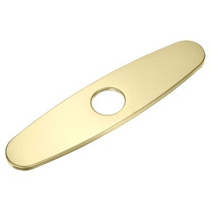 Unique Bargains 304 Stainless Steel Rust Resistant Corrosion Resistant Faucet Escutcheons 1 Pc - 1 of 4
