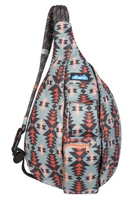KAVU Original Rope Bag Sling Pack with Adjustable Rope Shoulder Strap -  Agean : Clothing, Shoes & Jewelry 
