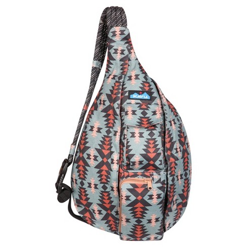  KAVU Original Rope Sling Pack with Adjustable Rope Shoulder  Strap - Coastal Blocks : Clothing, Shoes & Jewelry