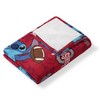 NCAA Enroll Stitch Hugger Pillow & Silk Touch Throw Blanket Set 40x50 Inches - 4 of 4