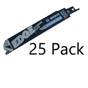 Bosch 25 Pack Genuine RECM6X2B Recip Saw Blade - 2608654A23-25PK - 1 of 1
