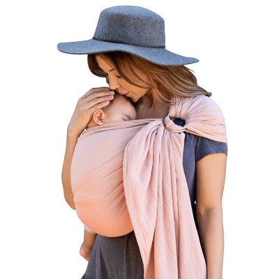 Moby Ring Sling - Double Gauze - Rose