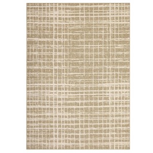 Indoor Modern Washable Geometric Checkered Floor Carpet Soft Non Slip Area Rugs for Home Office - 1 of 4