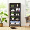Kumasinova Modern 70.8 Inch Bookcase,Tall Storage Organizer Display Bookshelf with 5-Tier Storage Shelves for Living Room,Bedroom,Office - 2 of 4