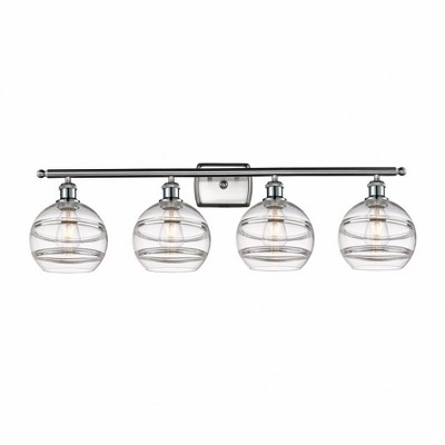 Rochester - 4 Light Bath Vanity In Industrial Style-10.88 Inches Tall and 38 Inches Wide