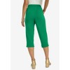 Jessica London Women's Plus Size Soft Ease Capri - 3 of 4