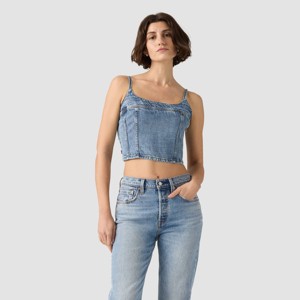 Levi's® Women's Jadine Denim Cami Tank Top - Twisted Stone S : Target