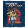 Transformers Optimus Prime Silky Touch Blanket White 50X60 - 2 of 4