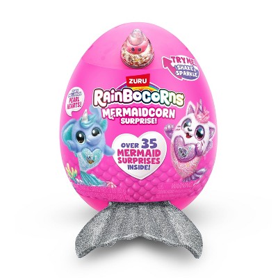 Rainbocorns Mermaidcorn Surprise Plush Toy with Over 35 Surprises