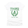 Simply Sage Market Teacher Life Books Short Sleeve Tee - XS - White - 2 of 4