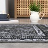 Washable Runner Rug, Non-Slip Hallway Carpet, Foldable Low Pile Oriental Print Rug for Entryway, Laundry, or Kitchen - 3 of 4