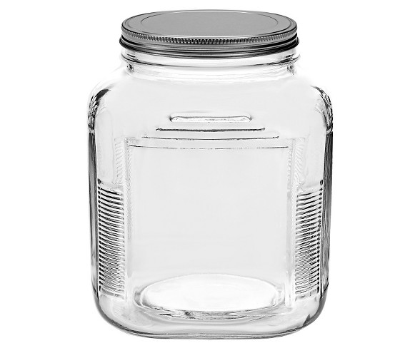 Anchor Hocking Glass Cracker Jar 2qt