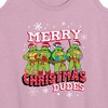 Women's - Teenage Mutant Ninja Turtles - Merry Christmas Dude Graphic Racerback Tank - 2 of 4