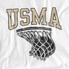 US Military Academy Basketball Hoop Adult T-Shirt Athletic Heather - 2 of 4