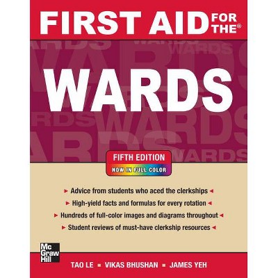 First Aid for the Wards, Fifth Edition - 5th Edition by  James Yeh & Tao Le & Vikas Bhushan (Paperback)