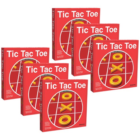Pressman Tic Tac Toe Board Game, Pack Of 6 : Target