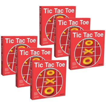 Pressman Tic Tac Toe Board Game, Pack of 6