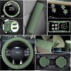 TruAIR 15PCS Bling Car Accessories Set Ð Steering Cover & Interior Decor - 4 of 4