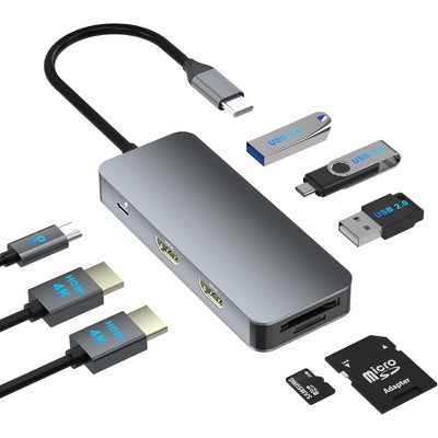 Craze Ventures 8-in-1 USB C Laptop Dock