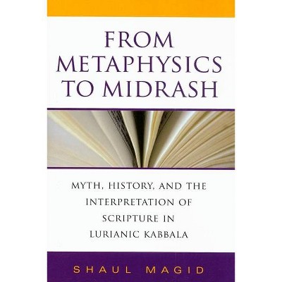 From Metaphysics to Midrash - (Biblical Literature) by  Shaul Magid (Hardcover)