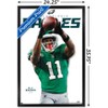 Trends International NFL Philadelphia Eagles - A.J. Brown Feature Series 24 Framed Wall Poster Prints - 3 of 4