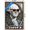 Trends International George Washington - Dollar Glasses Framed Wall Poster Prints - 3 of 4
