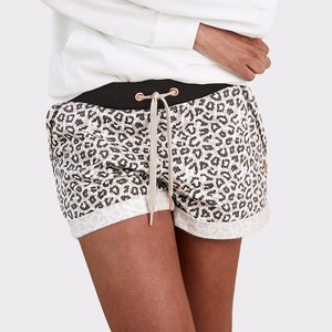 Women's Leopard Cheetah Print Shorts - LASCANA - 1 of 4