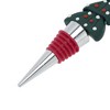 Unique Bargains Ring Christmas Tree Stopper Aluminum Alloy TPE 4.53"x1.42"x0.83" 1 Pc - 3 of 3