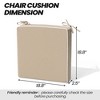 Crestlive Products Outdoor Chair Cushions Set of 2 Fade Resistant - 3 of 4