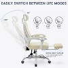 Ergonomic Office Chair with Adjustable Lumbar Support & Footrest, High-Back Mesh Computer Chair, 400LB Capacity for Home, Office, and Gaming - 2 of 4