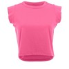 VENUS Womens Cap Sleeve Tee  -  M, Hot Pink - 3 of 3